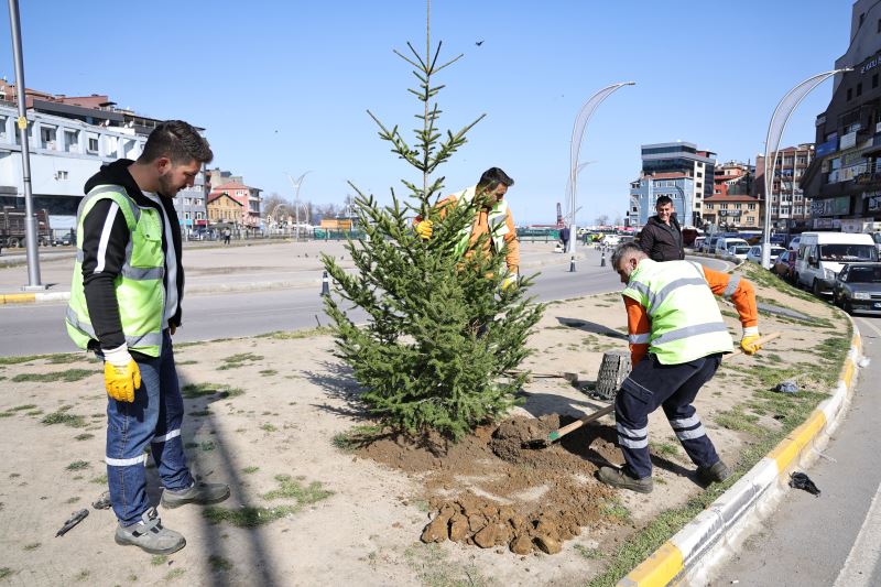 Zonguldak’ın  doğal güzelliğini korumak ve yeşil alanları daha da artırmak