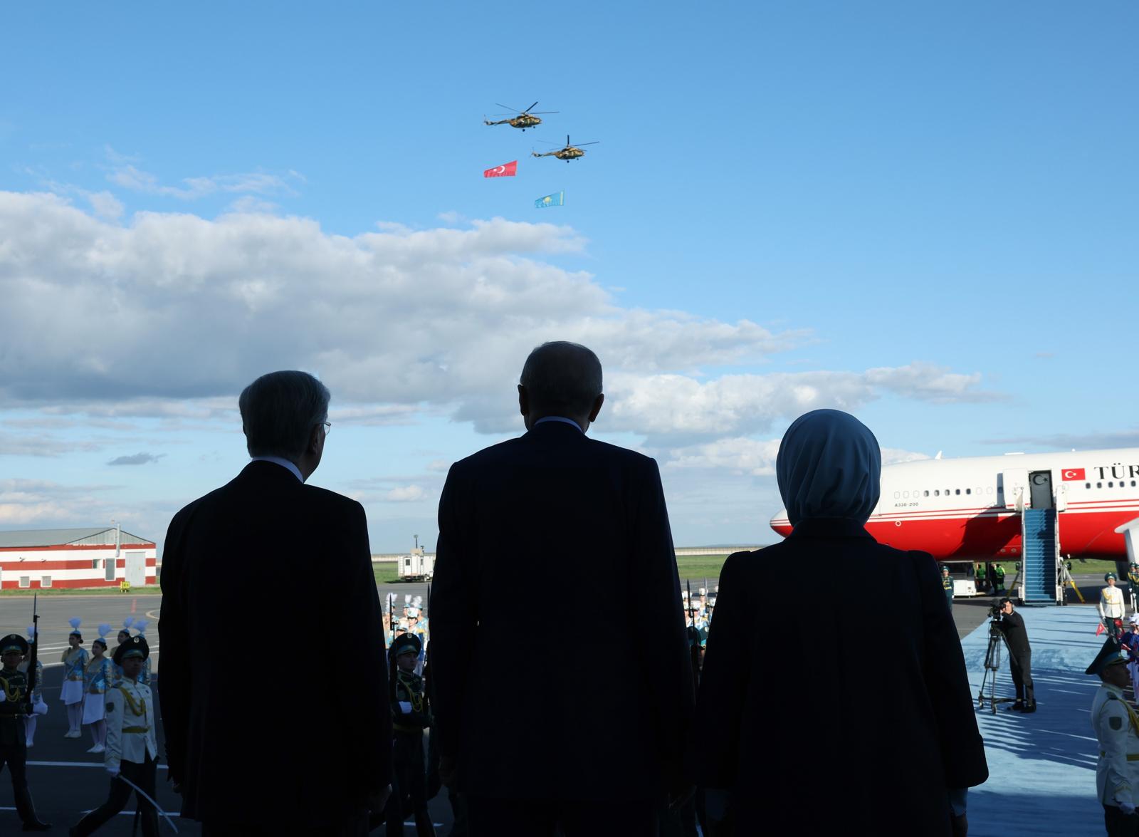 Cumhurbaşkanı Recep Tayyip Erdoğan, Türkiye-Kazakistan Yüksek Düzeyli Stratejik İşbirliği Konseyi