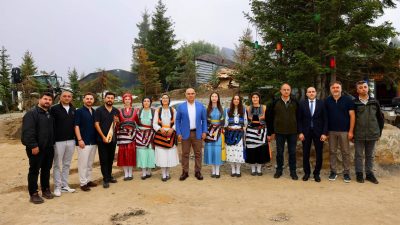 Giresun Valisi Mustafa Koç, ilçe ziyaretleri kapsamında Eynesil ilçesinde bulunan