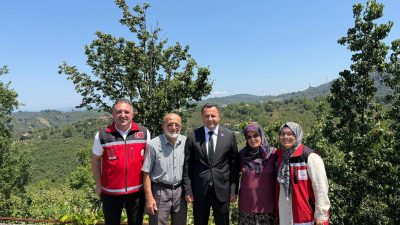 Akçakoca Kaymakamı Dr. Hacı Arslan Uzan, şehit aileleri ve gazilere