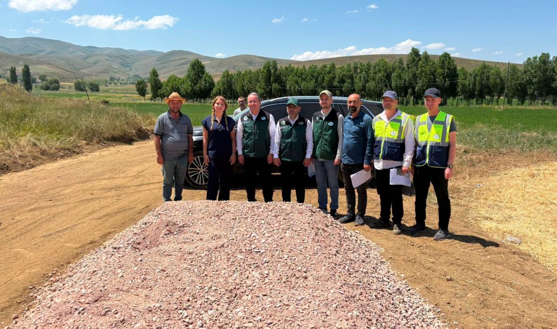Kırklartepe Barajı Sulama Projesinde Çalışmalar Sürüyor Devlet Su İşleri (DSİ) 22. Bölge Müdürü Fatih Kişi, Bayburt’ta