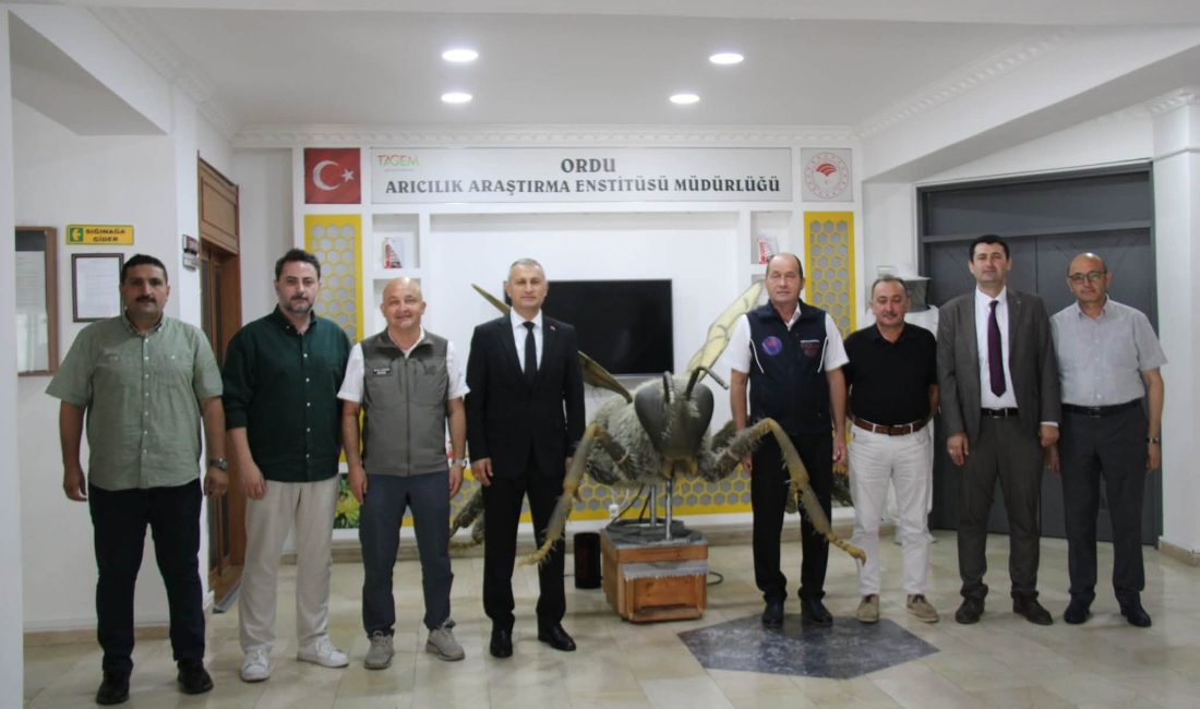 Ordu’da Tarım ve Orman Bakanlığına bağlı kurumların il yöneticilerinin katılımıyla