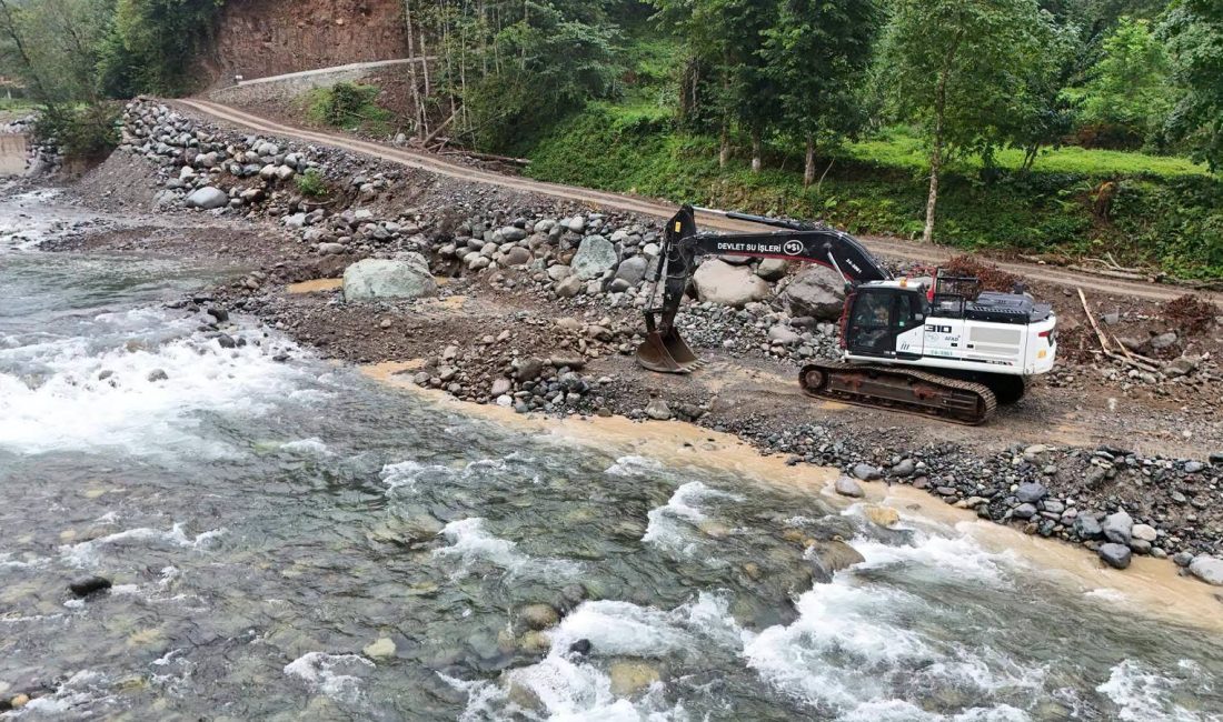 Devlet Su İşleri (DSİ) 22. Bölge Müdürlüğü, Rize’nin Ardeşen ilçesinde