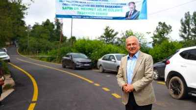 Ordu Büyükşehir Belediyesi tarafından Ulubey ilçesi Kızılen-Çubuklu ile Gölköy ilçesi