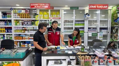 Giresun İl Tarım ve Orman Müdürlüğü teknik ekipleri, Merkez ilçede