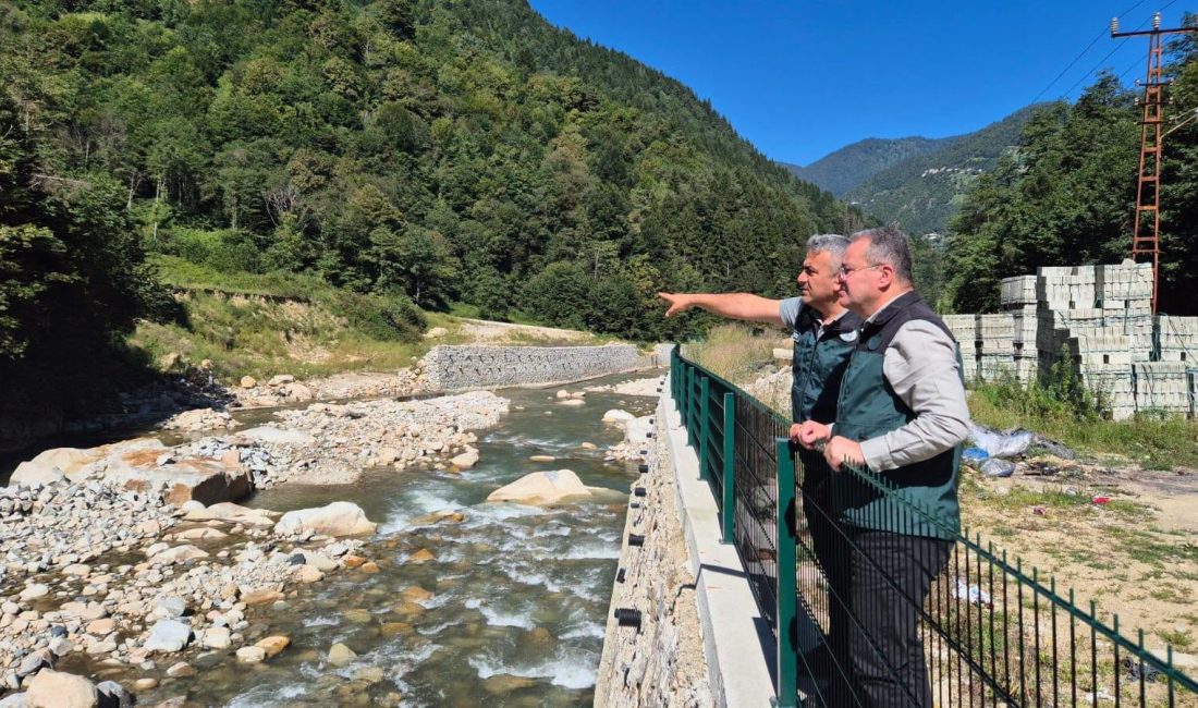 İkizdere’de Taşkın Kontrol Çalışmaları Sürüyor Rize’nin İkizdere ilçesinde taşkın riskine karşı yürütülen kontrol ve koruma