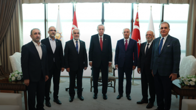 Cumhurbaşkanı ve AK Parti Genel Başkanı Recep Tayyip Erdoğan, HÜDA