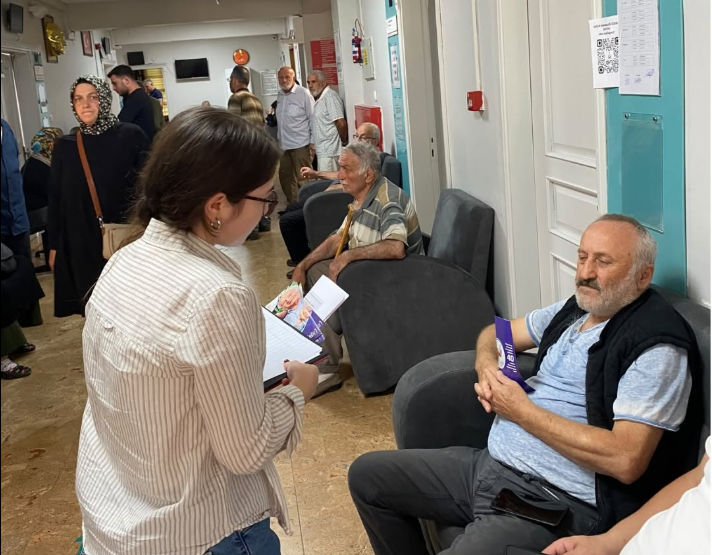 Prostat Kanseri Farkındalık Günü kapsamında Rize’de vatandaşlara yönelik bilinçlendirme çalışmaları