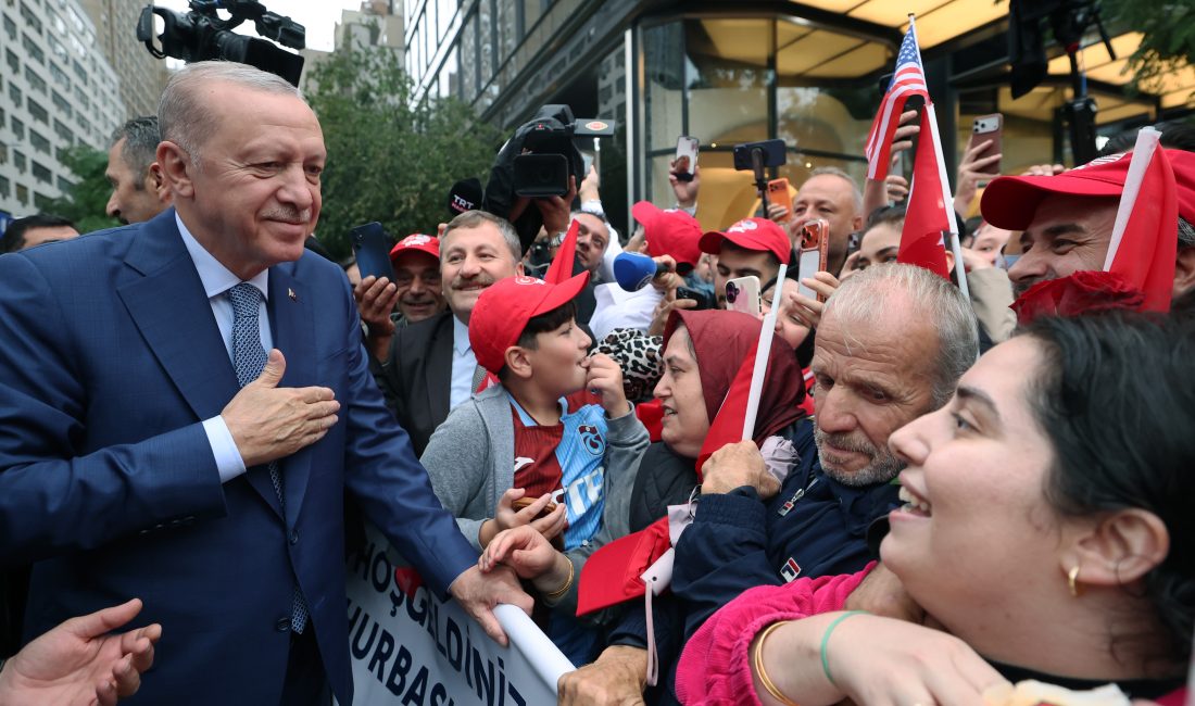 Cumhurbaşkanı Erdoğan ABD’de Cumhurbaşkanı Recep Tayyip Erdoğan, Birleşmiş Milletler (BM) 81. Genel Kurulu’na