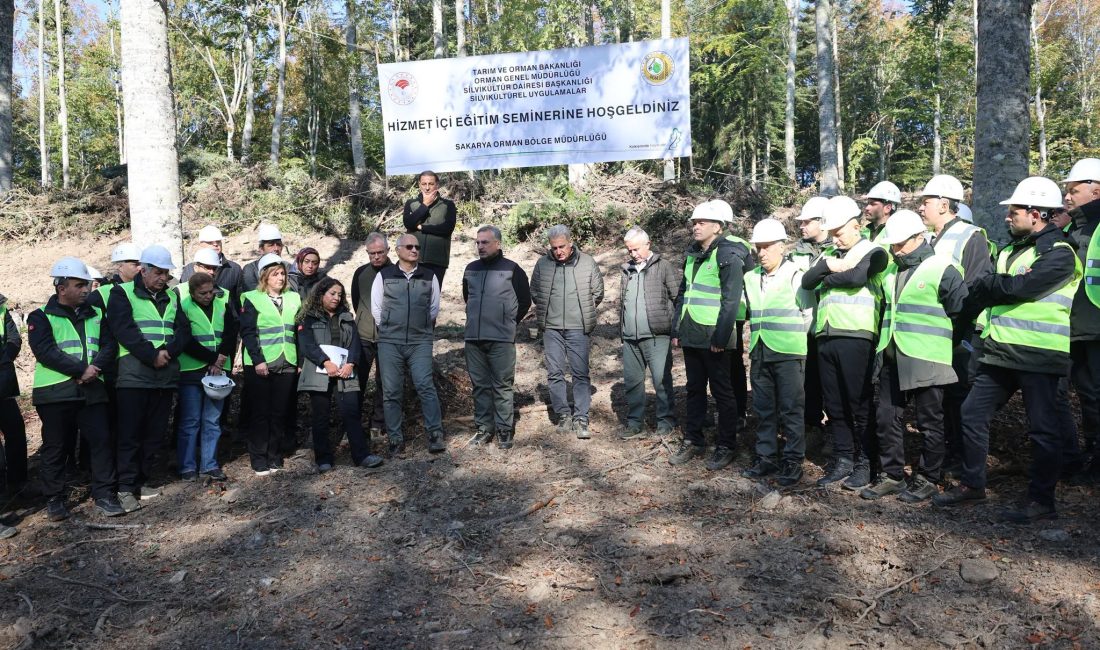 Sakarya Ormanlarında Uygulamalı Silvikültür Eğitimi Orman Genel Müdürlüğü Silvikültür Dairesi Başkanlığı tarafından düzenlenen uygulamalı eğitim